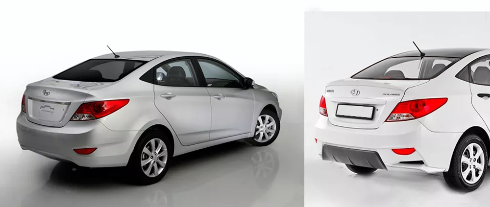 Обвес Cyclon GT на Hyundai Solaris