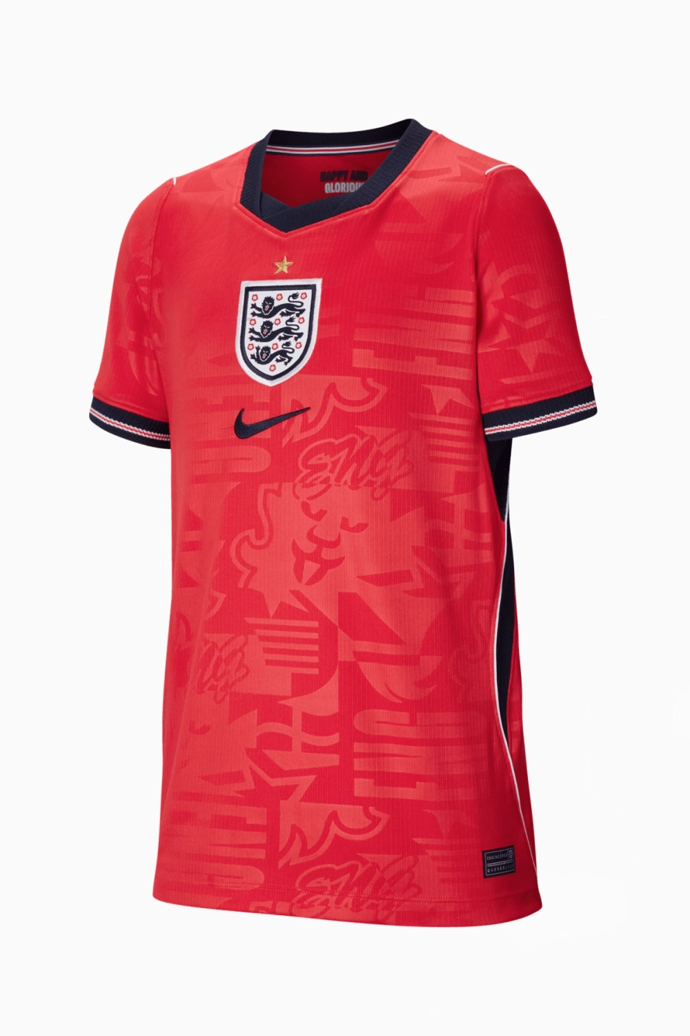 Футболка Nike England 2026 Away Stadium Junior - красный