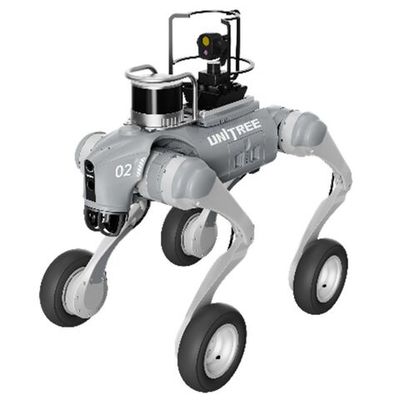 Бионический четырехопорный колесный робот Unitree Go2-W Inspection Edition Hesai XT16