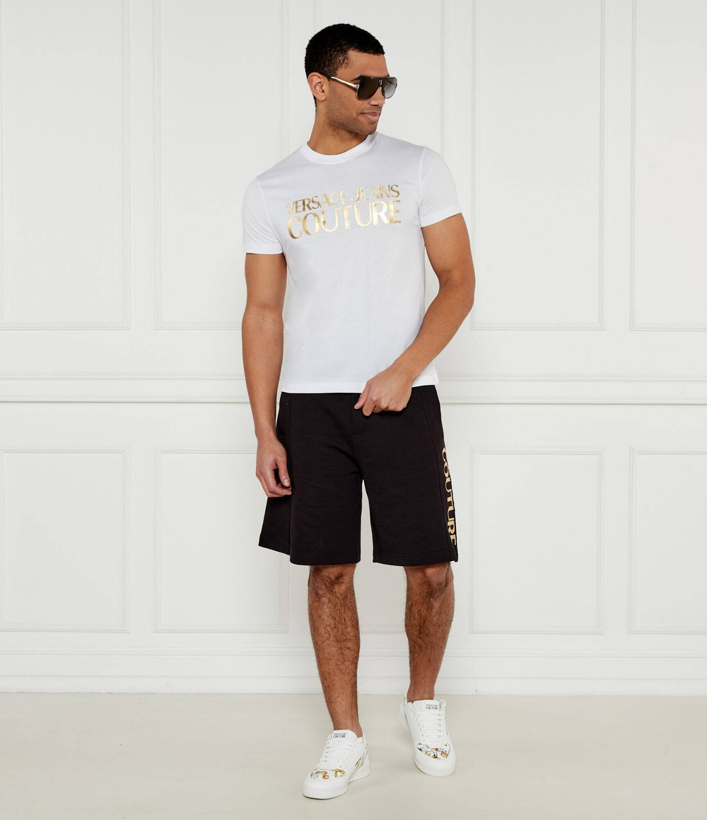 Футболка Versace Jeans Couture - белый(78GAHT05CJ00T)