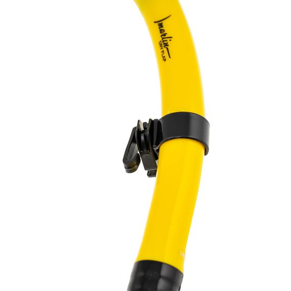 Трубка Marlin Dry Flap Yellow/Black