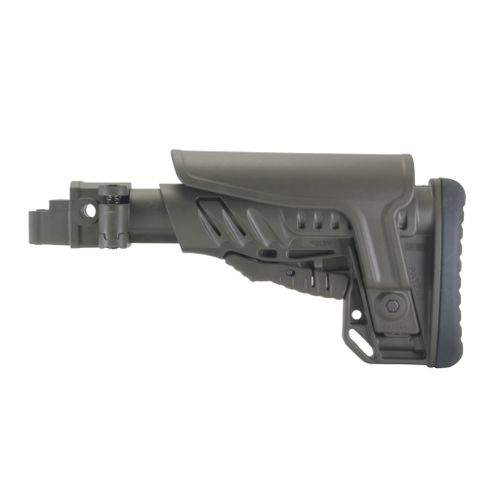 Пластиковый приклад на АК-74, DLG Tactical. Черный