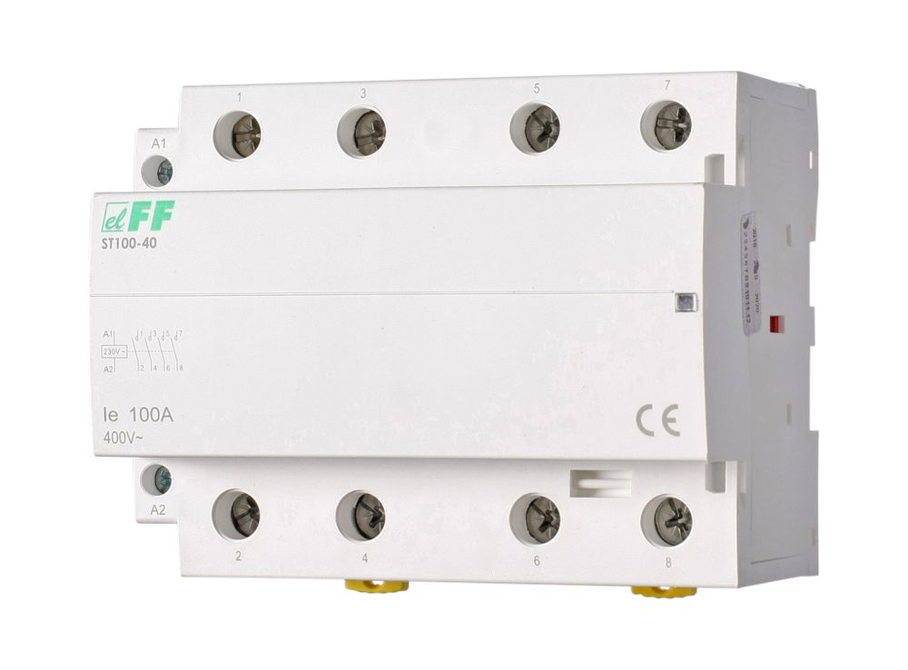 Контактор модульный ST100-40 100А 4NO F&amp;F