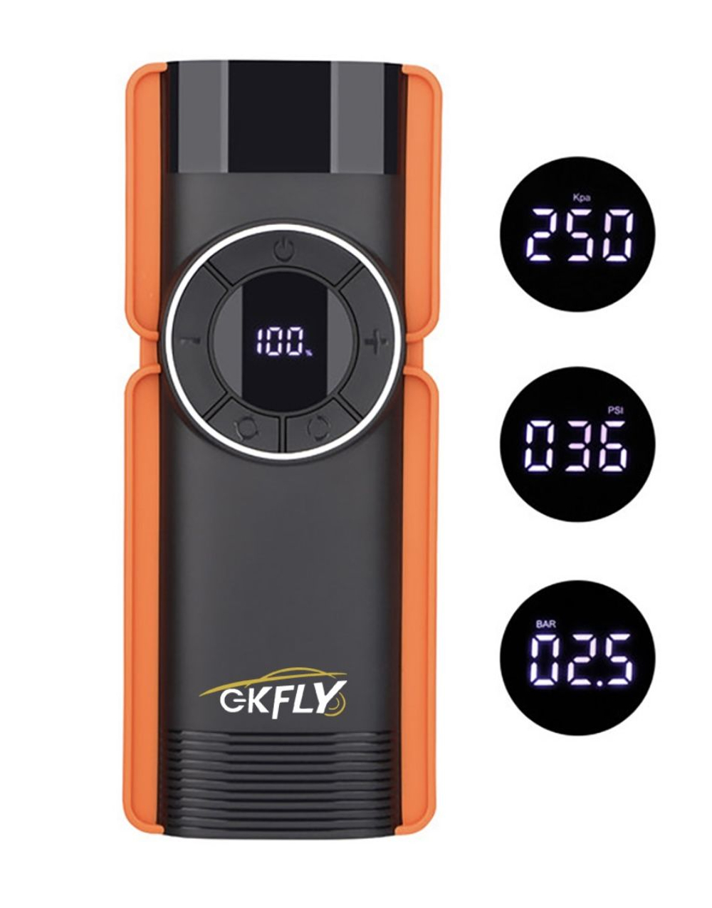 Устройство пусковое портативное бустер с компрессором 14000mAh 1000A  GKFLY GG-JS-TURBO