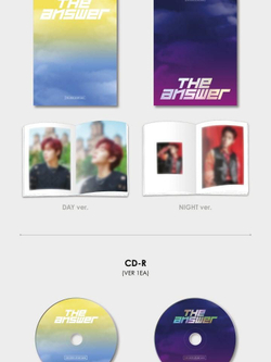 Альбом PARK JI HOON - THE ANSWER 6th Mini Album 2 Version SET