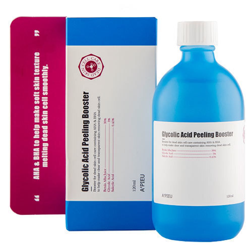 Отшелушивающий пилинг-бустер A'pieu Glycolic Acid Peeling Booster 120 ml