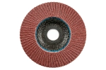 Круг лепестковый КЛТ 125х22 Р60 Karbosan Comfort Line AO SD Flap Конический
