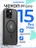Чехол накладка iPhone 15 Pro Max 6.7" Gurdini Shockproof Case with Magsafe Black