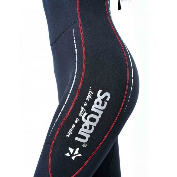 Гидрокостюм Sargan Nero 2.0 Long lady 5 мм черный