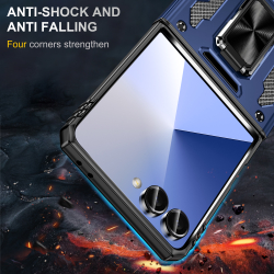 Чехол Safe Case с кольцом и защитой камеры для Samsung Galaxy Z Flip 7