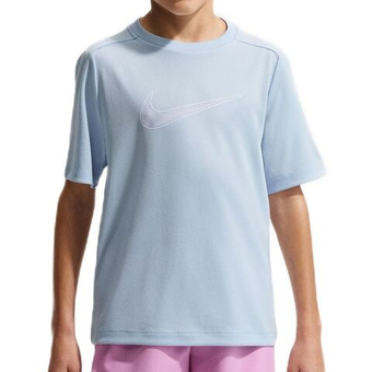 Футболка для мальчика теннисная Nike Dri-FIT Multi Short Sleeve - hydrogen blue/white