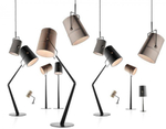 Подвесной дизайнерский светильник  Diesel Fork от Foscarini D18 (серый)
