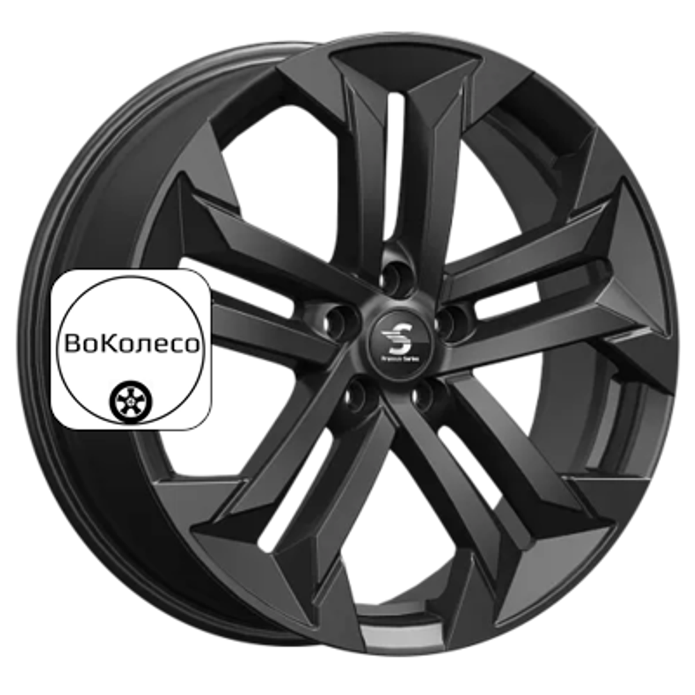 7,5x19/5x114,3 ET40 D66,6 КР015 (Haval Dargo) Fury black Premium Series