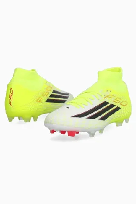 Бутсы adidas F50 League Mid FG/MG - желтый