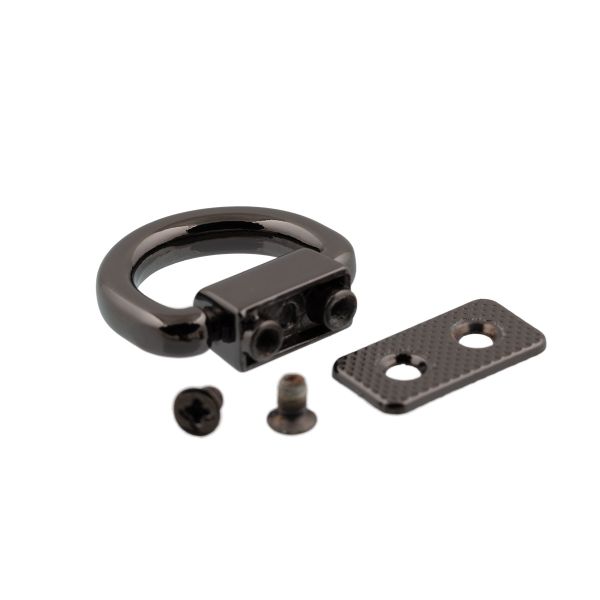 Ручкодержатель металл Gamma GH 13/17 25х25 мм, 5 шт, 06 черн.никель