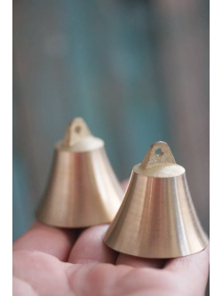 Колокольчик большой латунь 4,8х5 см (2 шт)