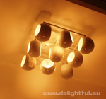 люстра Licht im Raum White Moons