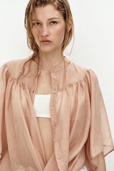 Блузка с рукавами «бабочка» - H&M