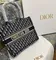Сумка Dior Book Tote Dioriviera, модель маленького формата темно-синий