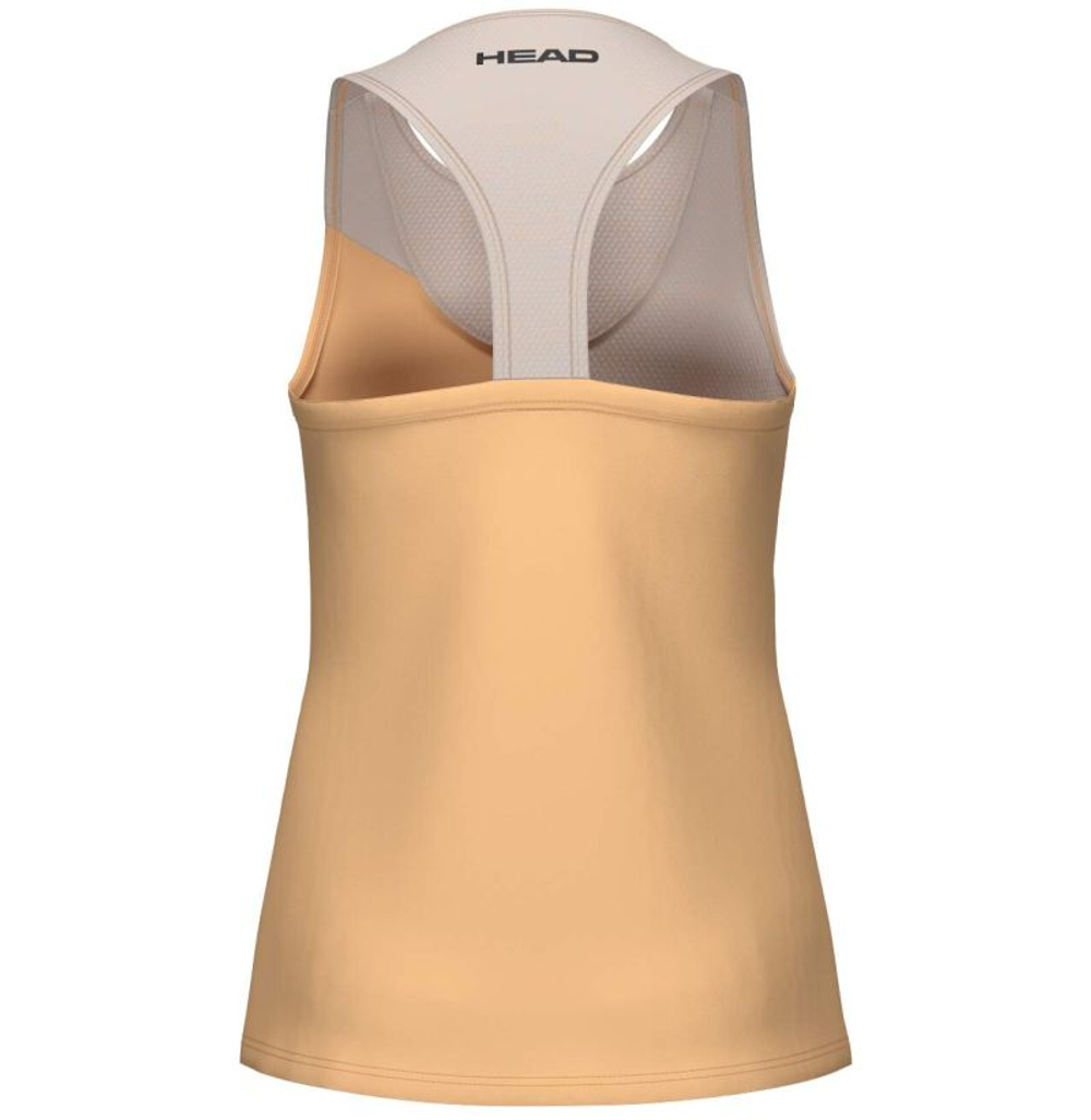 Футболка для девочки Head Girls Spirit Tank - apricot/light blue