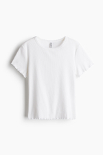 Футболка с оверлоком - H&M