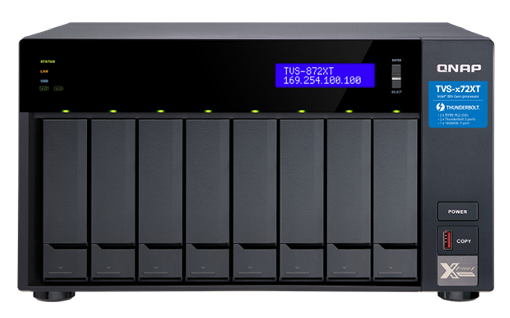 Сетевой накопитель QNAP TVS-872XT-i5-16G