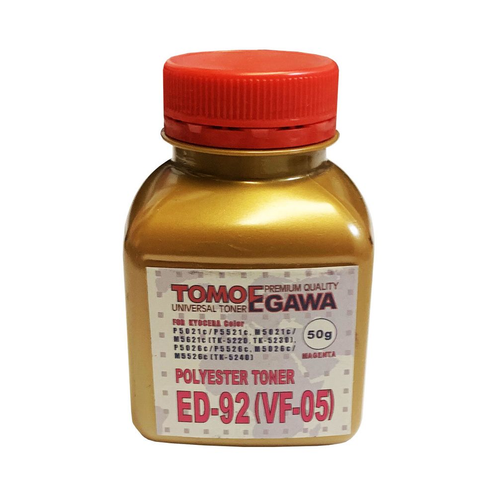 Тонер TOMOEGAWA тип ED-92 для KYOCERA Универсальный (50гр, пурпурный) Gold