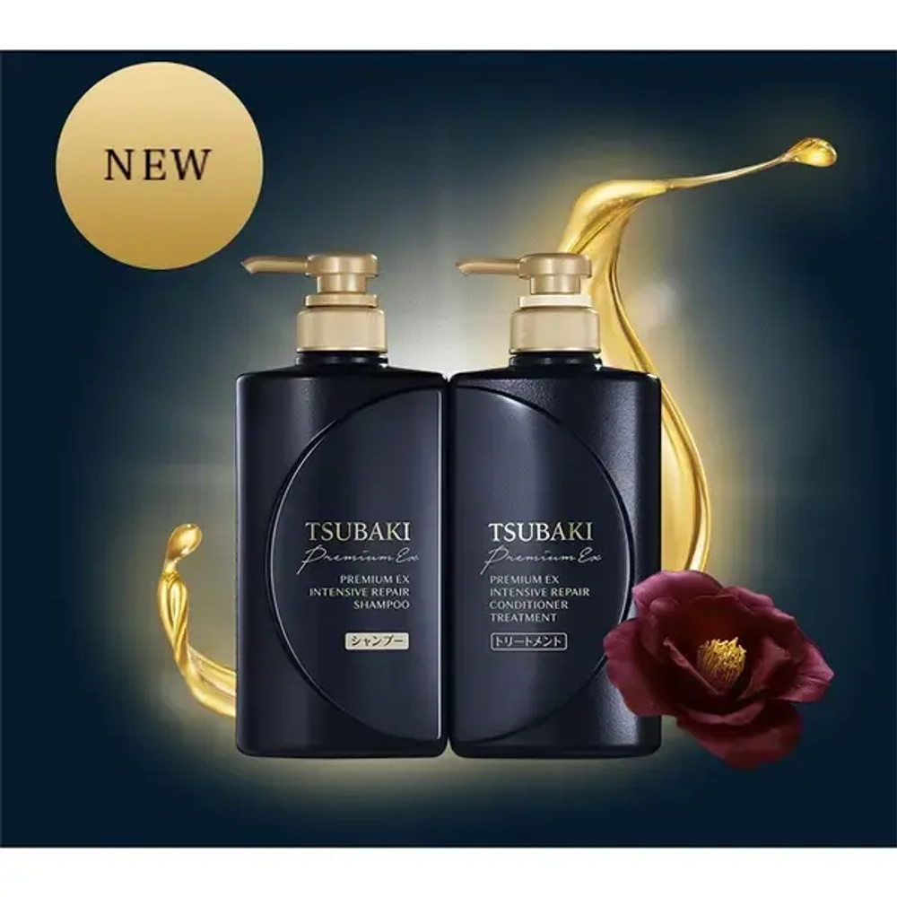 Tsubaki Premium Ex Intensive Repair Набор для интенсивного восстановления волос