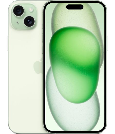 Apple iPhone 15 Plus SIM 256 ГБ, зеленый
