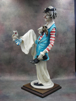 Статуэтка. Полистоун. Учёный клоун. Capodimonte. Италия