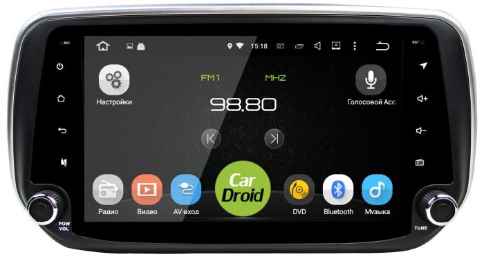 Магнитола для Hyundai Santa Fe 2018-2020 - Airok RD-2029D на Android 8