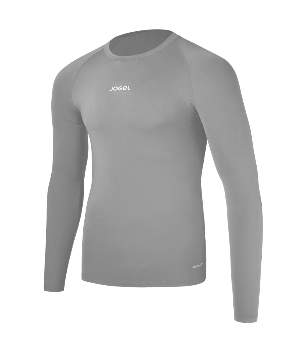 Лонгслив компрессионный Jogel CAMP 2 PerFormDRY Baselayer LS Tee, серый 92