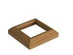 Крышка нижняя для ограждений Woodvex SELECT