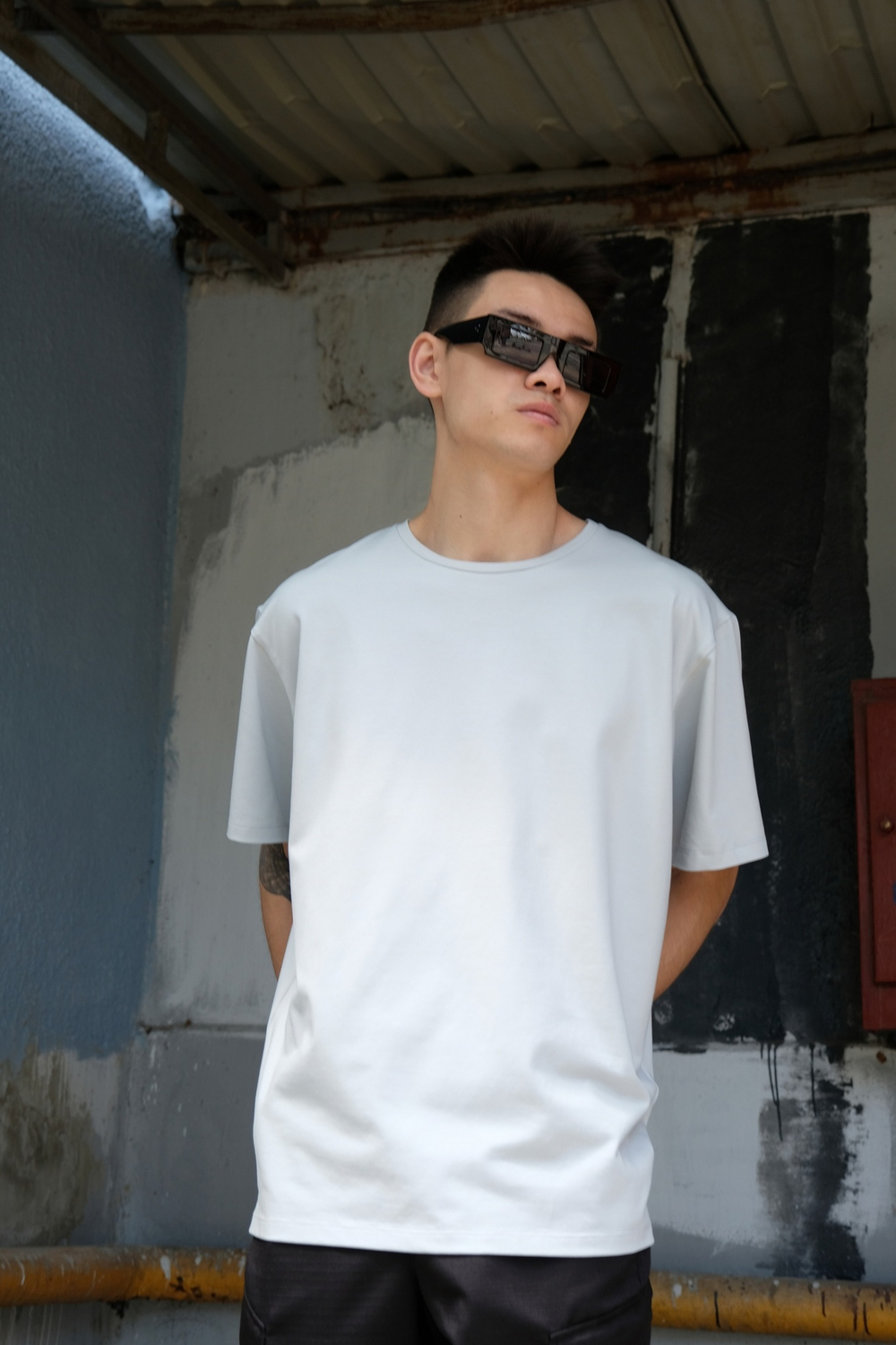Футболка YTRO Oversize Голубой