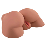 Загорелый мастурбатор вагина и анус PipeDream PDX Plus Perfect Ass Masturbator Tan RD61122