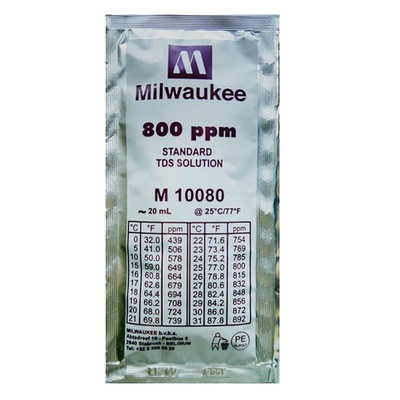Калибровочный раствор для TDS метров 800 ppm Milwaukee 20мл