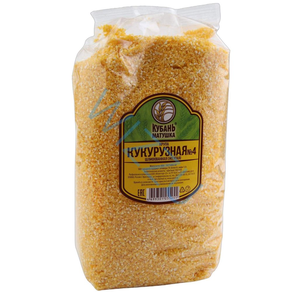 Крупа кукурузная №4 Кубань Матушка 800г