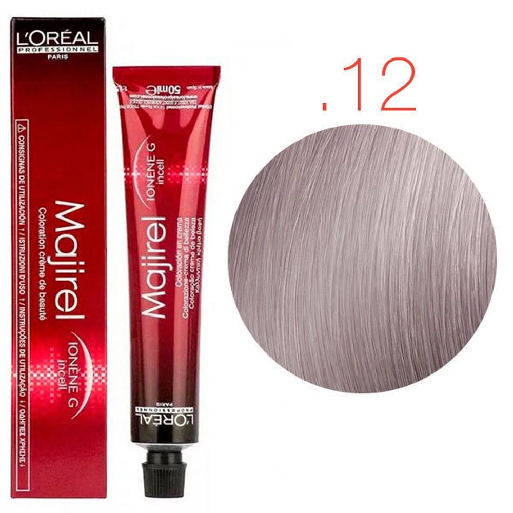 L'Oreal Professionnel Majirel Metallic .12 Пепельно-перламутровый 50мл
