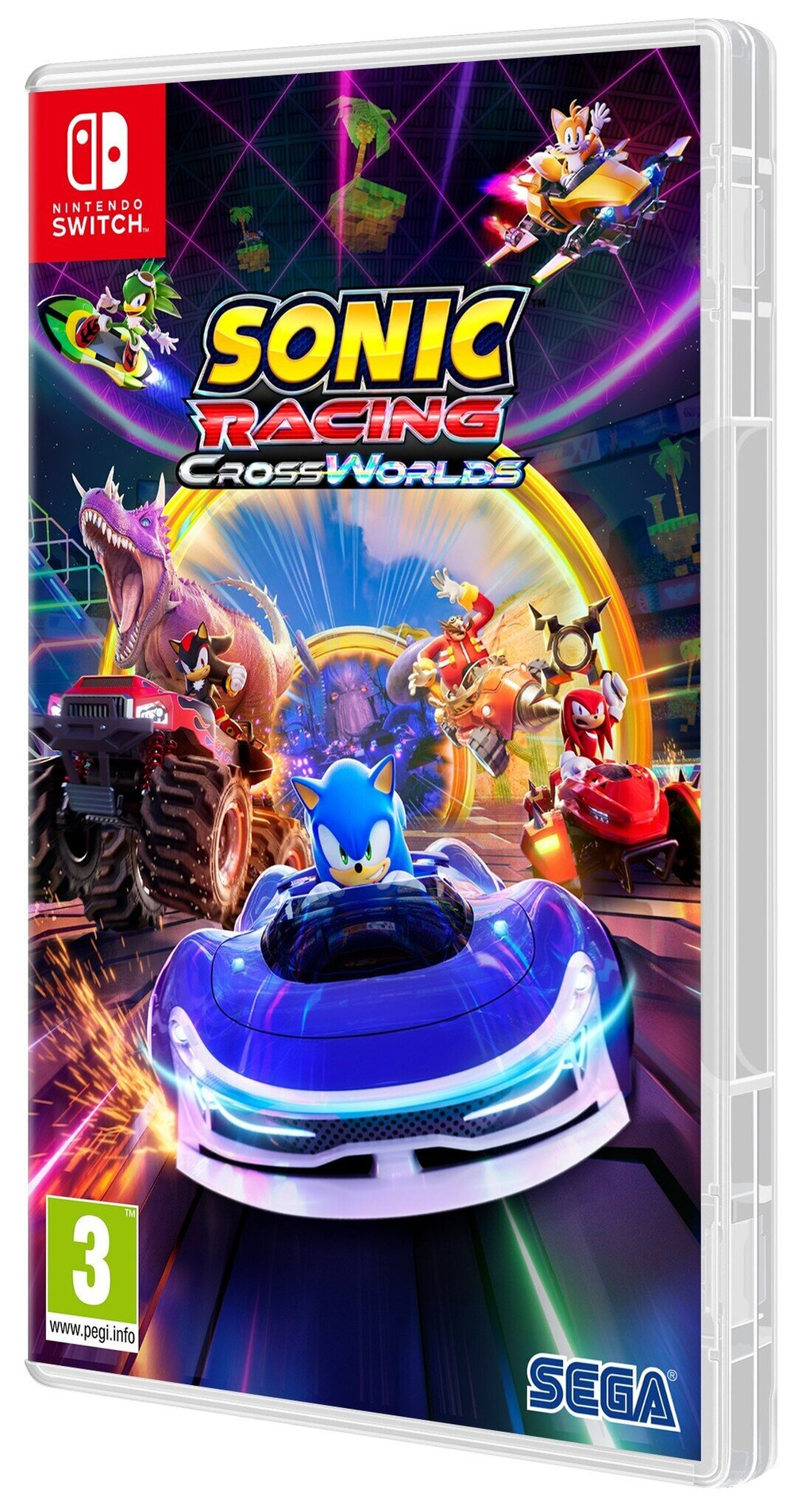Sonic Racing CrossWorlds (картридж для Nintendo Switch, интерфейс и субтитры на русском языке)