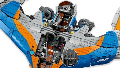 Конструктор LEGO Marvel 76286 Стражи Галактики: Милано