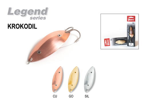 Блесна незацепляйка Akara Legend Krokodil двойник 70 мм 15 гр. Go