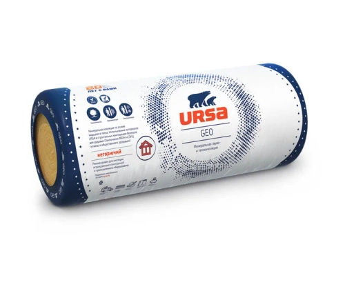 Утеплитель URSA 44 RN ТеплоСТАНДАРТ 1-6560-1220-100 мм (8 м2/0,80032м3)