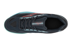 Мужские кроссовки теннисные Mizuno Break Shot 4 AC - collegiate blue/soleil/tanager turquoise