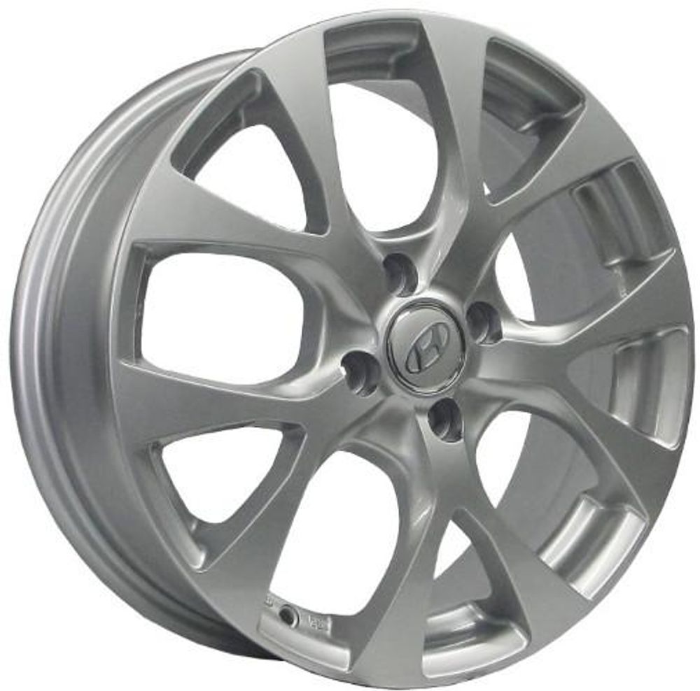 Replica HY64 6x15 4x100 ET 48 Dia 54.1 (silver)