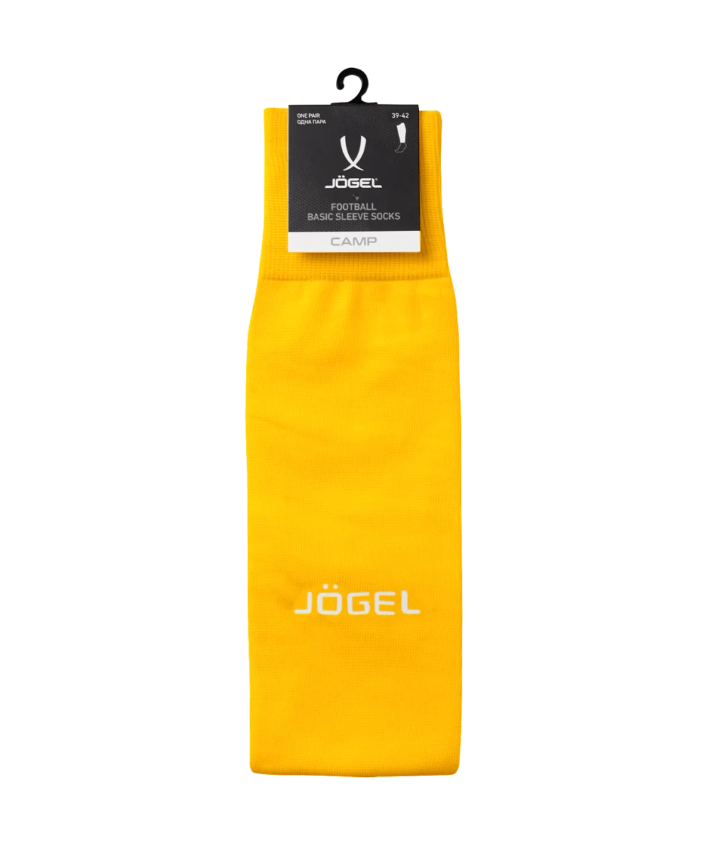 Гольфы футбольные CAMP BASIC SLEEVE SOCKS, желтый/белый