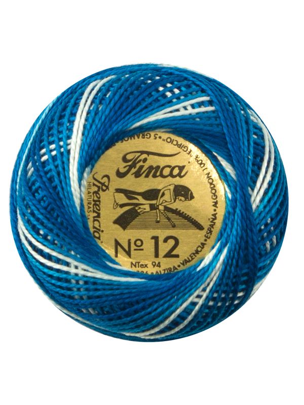 Мулине Finca №12 Perle (Жемчужное), цв. мультиколор 9615 / 1 мот. х 53 метра
