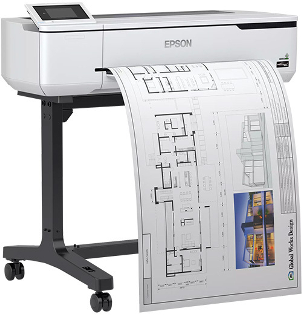 Плоттер Epson SureColor SC-T3100, A1, 4цв., WiFi, цветной