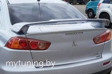 Спойлер V.1 для Mitsubishi Lancer MK8 2007-2015 Sedan