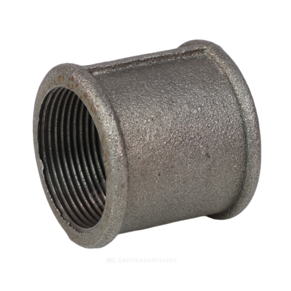Муфта длинная чугун Ду 40 (1 1/2") ВР Fittex