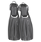 Ласты Marlin Scuba Black (открытая пятка)